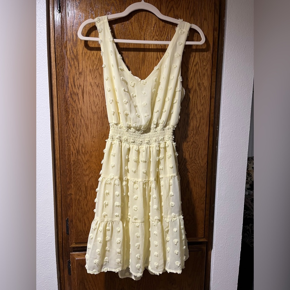 Emerald Sundae Light Yellow Dress